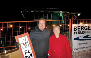 Crowd Gathers for Ronald McDonald House Lighting Event
